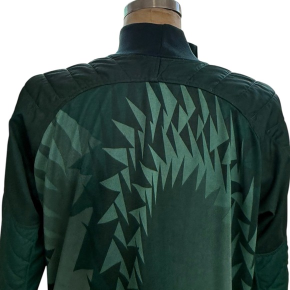 Vintage Nike Long Sleeve Soccer Goalie Jersey Shirt L Dark Green Made in USA - Picture 8 of 10